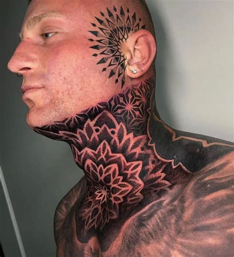 neck tattoo for boys|full neck tattoo designs.